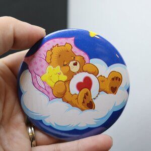 Vintage Care Bear Bedtime Button